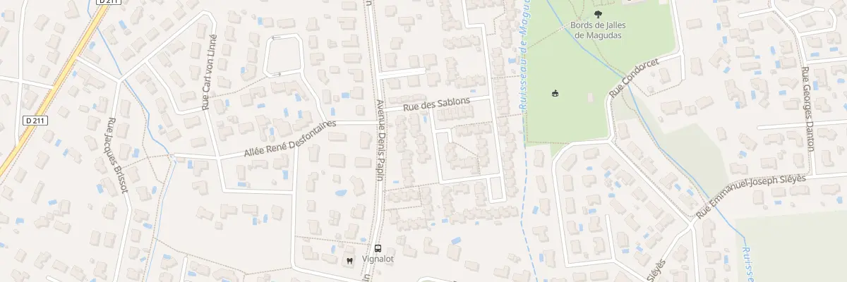 Plan du 94 Rue des Sablons à Saint-Médard-en-Jalles