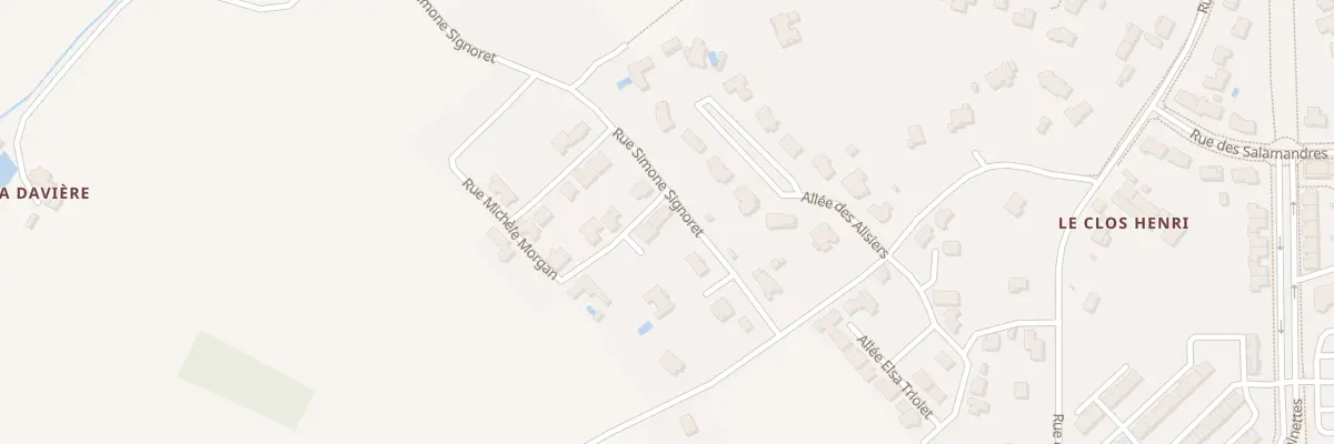 Plan du 1 Rue Michèle Morgan à Château-Gontier-sur-Mayenne