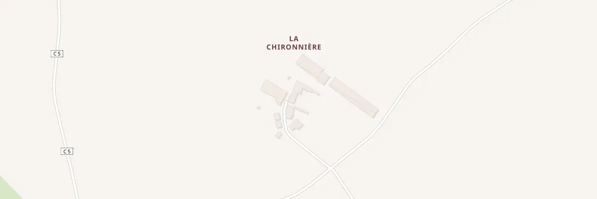Plan du 4 La Chironniere à Montravers