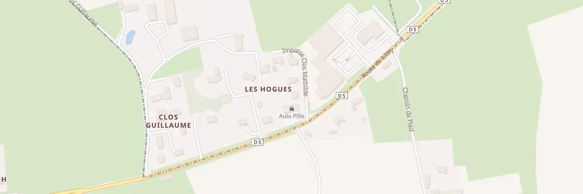 Plan du 3 Imp du Clos Mathilde à Vaucelles