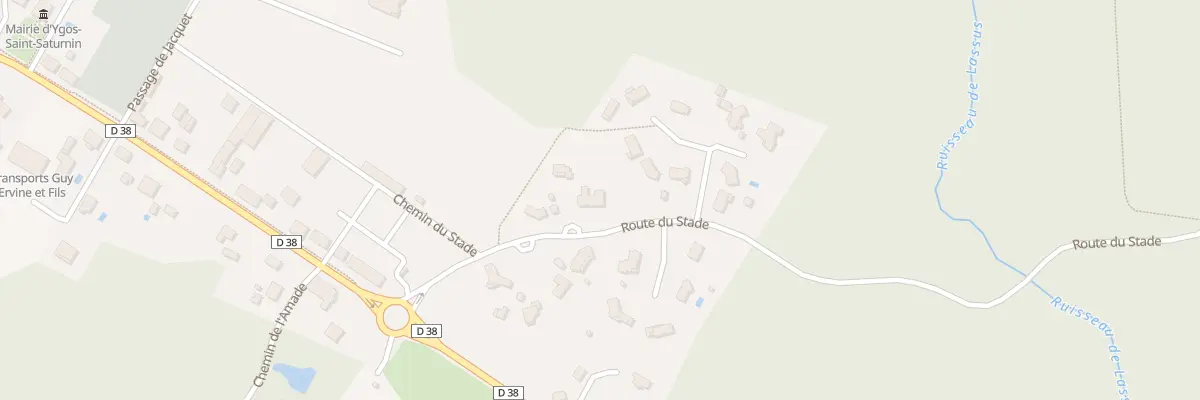Plan du 15 Pl de l’Oree des Bois à Ygos-Saint-Saturnin
