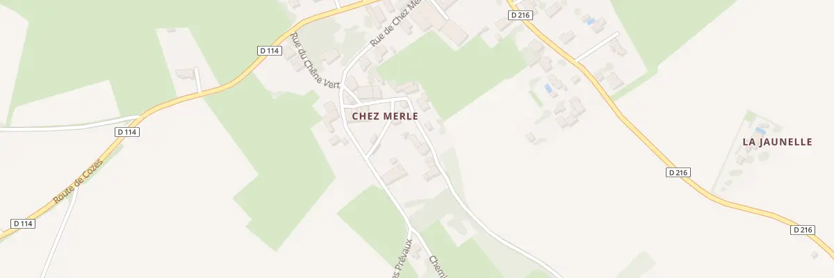 Plan du 21A Rue Chez Merle à Rétaud