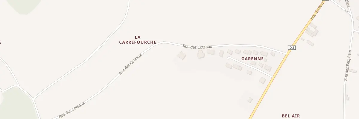 Plan du 21 Rue des Coteaux à Saint-Fort-sur-Gironde