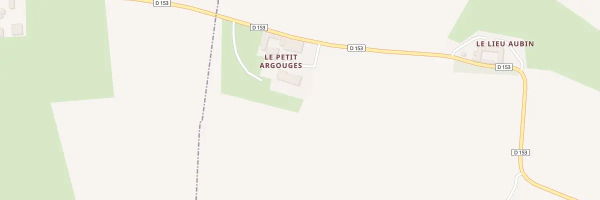 Plan du 1 Le Petit Argouges à Vaux-sur-Aure