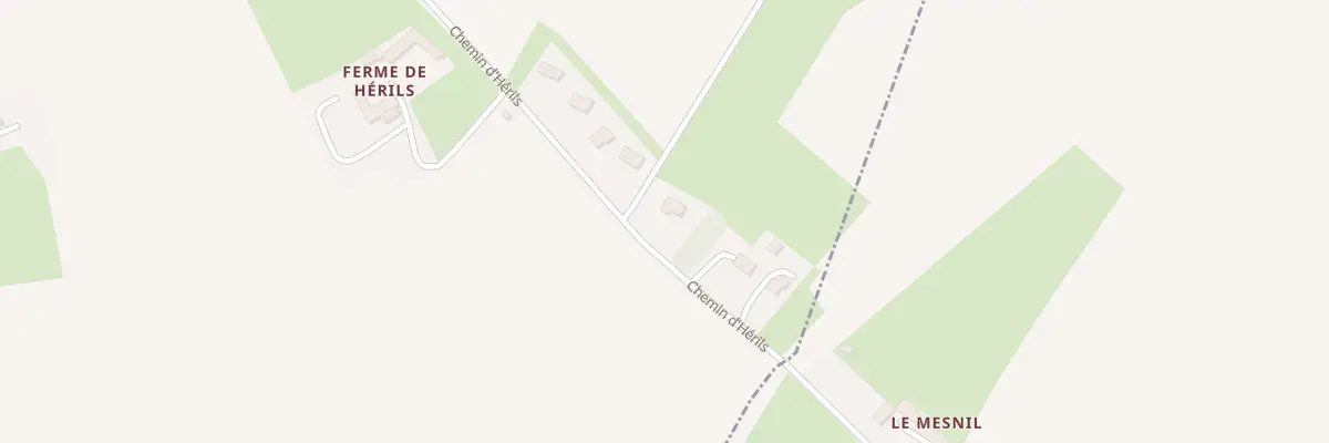 Plan du 33 Che de Herils à Maisons
