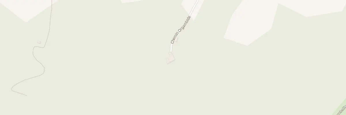 Plan du 40 Che Orgambide à Géronce