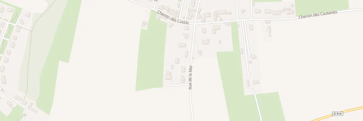 Plan du 7 Rue de la Mer à Commes