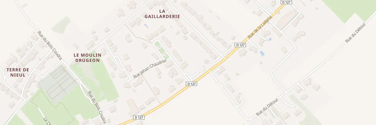 Plan du 6 Rue Jehan Chaudrier à Nieul-lès-Saintes