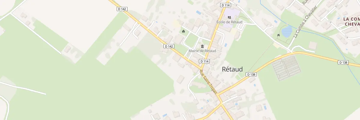 Plan du 7 Rte de Pisany à Rétaud