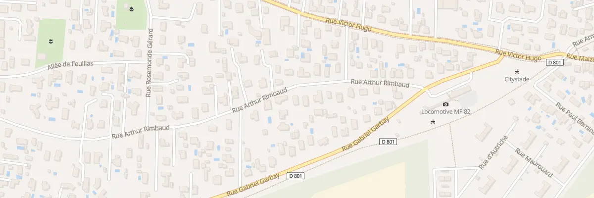 Plan du 18 Rue Arthur Rimbaud à Saint-Médard-en-Jalles