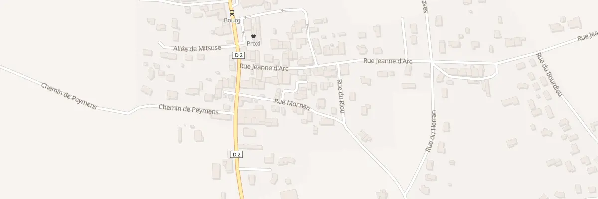 Plan du 12 Rue de Monnan à Cussac-Fort-Médoc