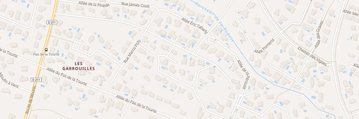 Plan du 15 Rue Christophe Colomb à Saint-Aubin-de-Médoc