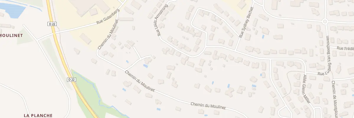 Plan du 33 Rue Louis Armstrong à Château-Gontier-sur-Mayenne