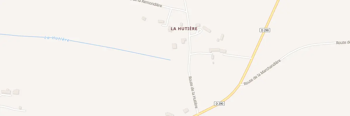 Plan du 7 Rte de la Hutiere Montchauvet à Souleuvre en Bocage