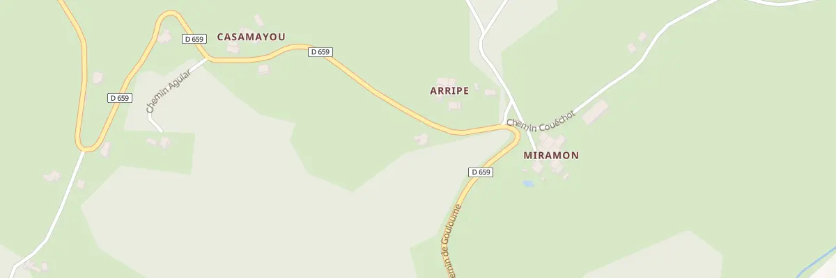 Plan du 5162 Bache Nabarre à Aramits
