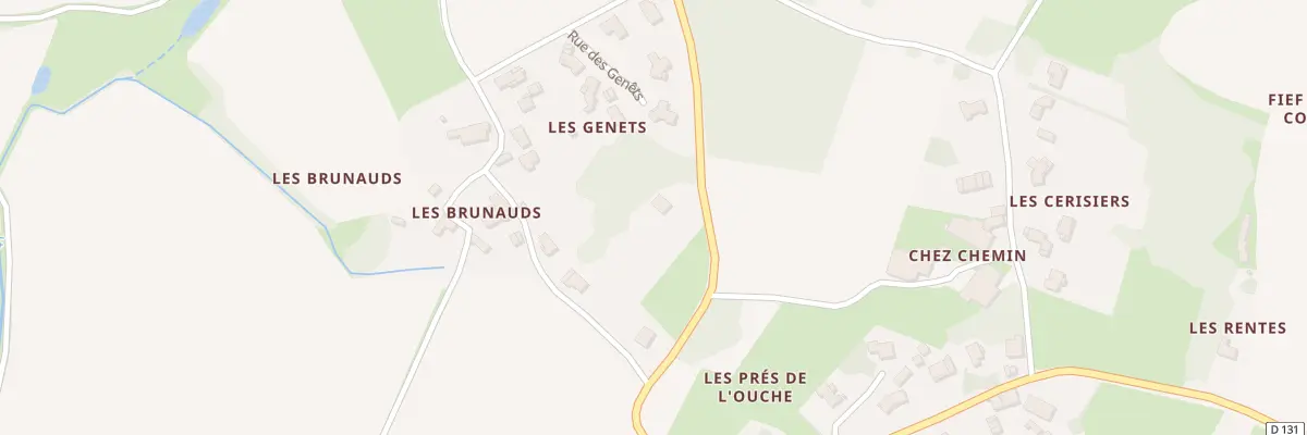 Plan du 51 Rte de Pessines à Varzay