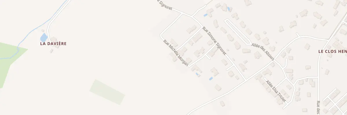 Plan du 13 Rue Michèle Morgan à Château-Gontier-sur-Mayenne