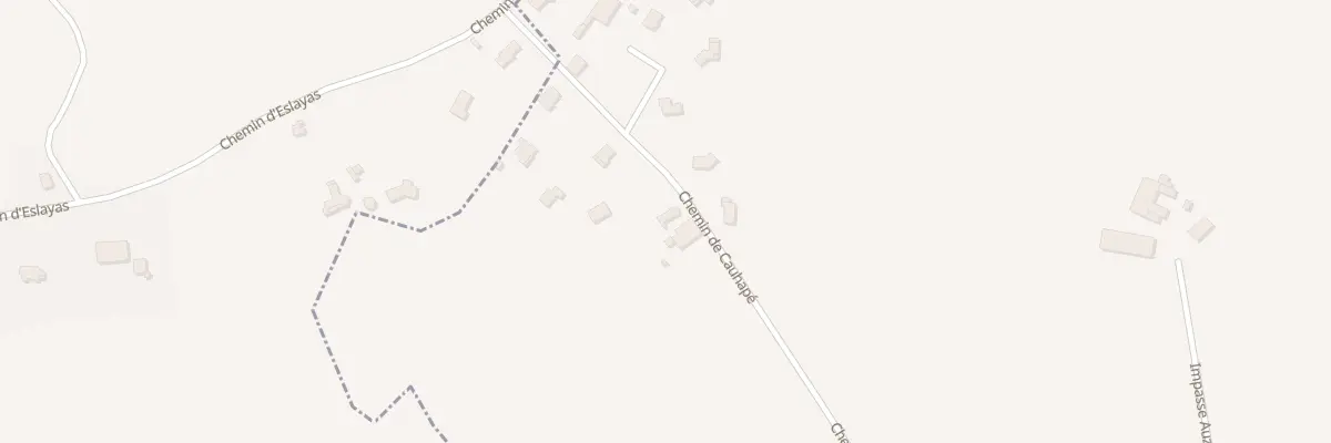 Plan du 939B Che de Cauhape à Castétis