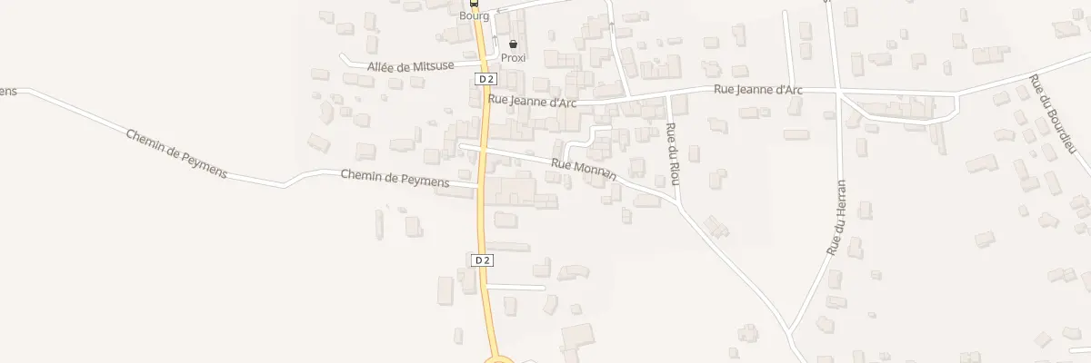 Plan du 5 Rue de Monnan à Cussac-Fort-Médoc
