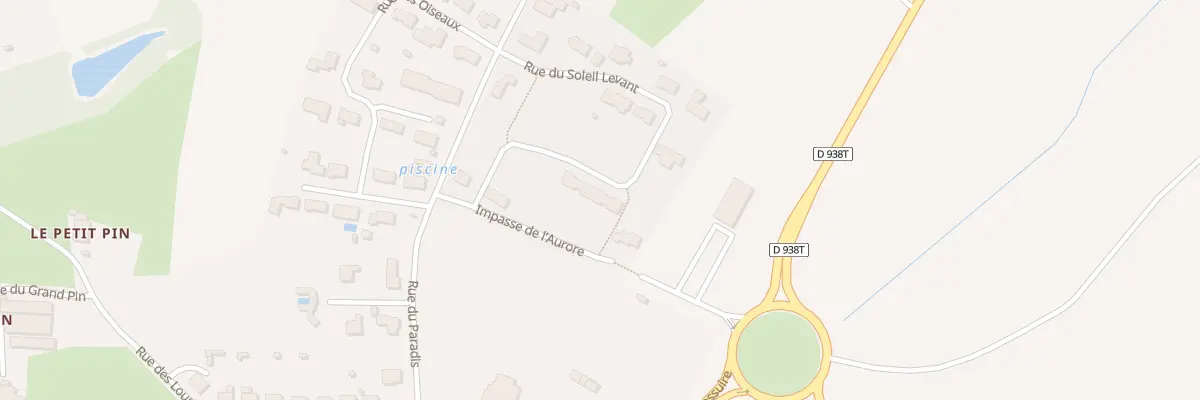 Plan du 10 Rue du soleil levant à Terval