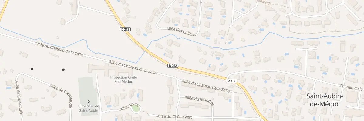 Plan du 19 Rte de Pont à Cot à Saint-Aubin-de-Médoc