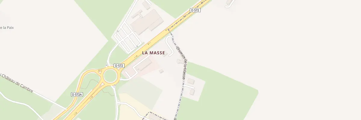 Plan du 1 Che de la Masse à Saint-Loup-Hors
