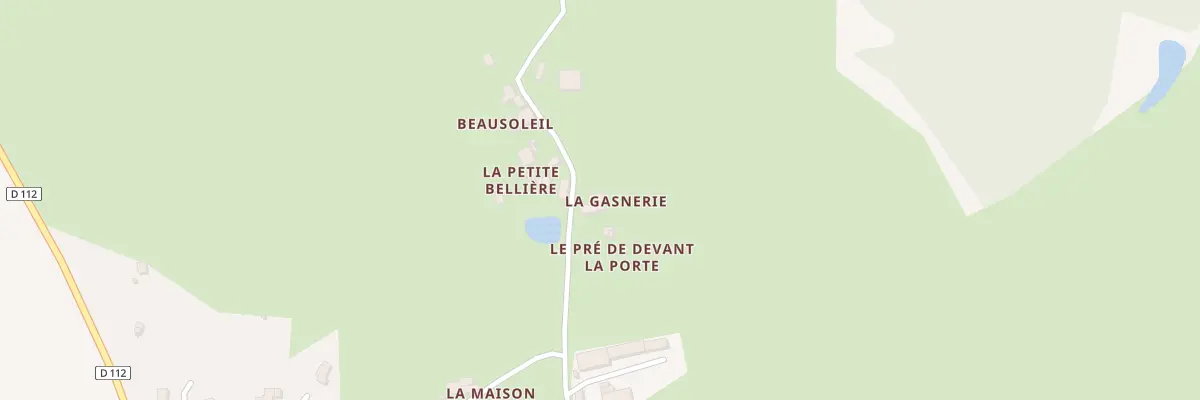 Plan du 22 Rue de Beausoleil à Origné