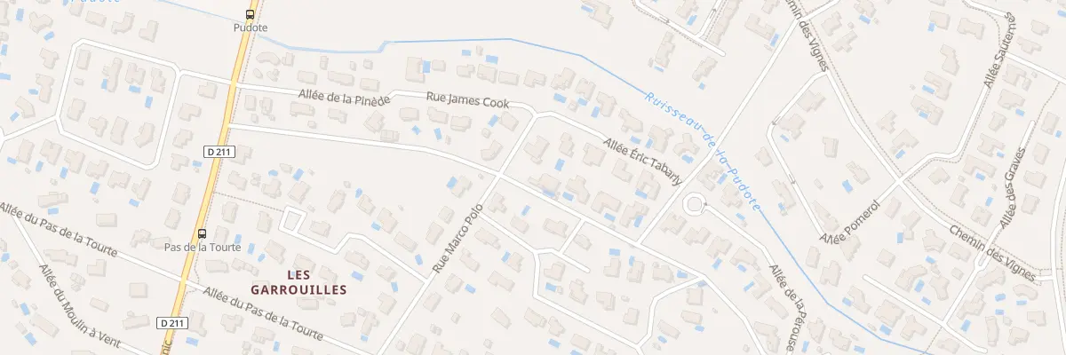 Plan du 11B Rue Marco Polo à Saint-Aubin-de-Médoc