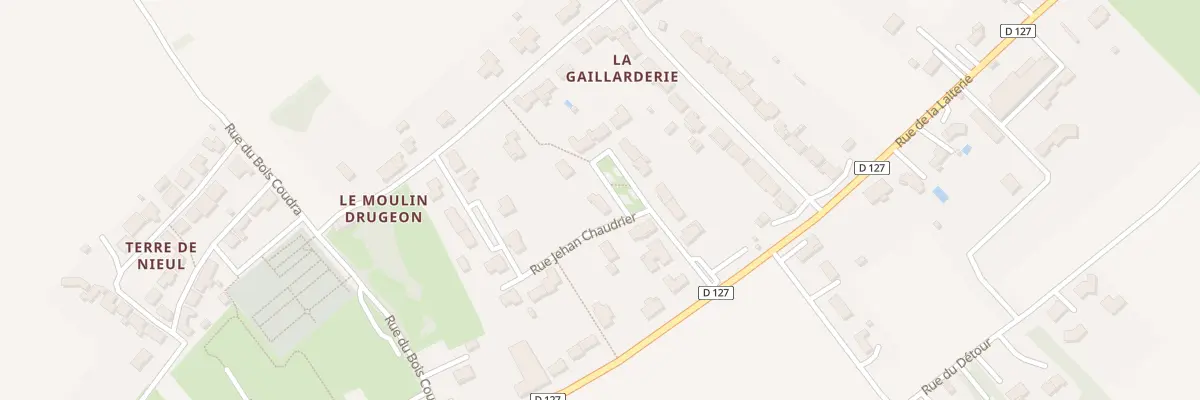 Plan du 26 Rue Jehan Chaudrier à Nieul-lès-Saintes