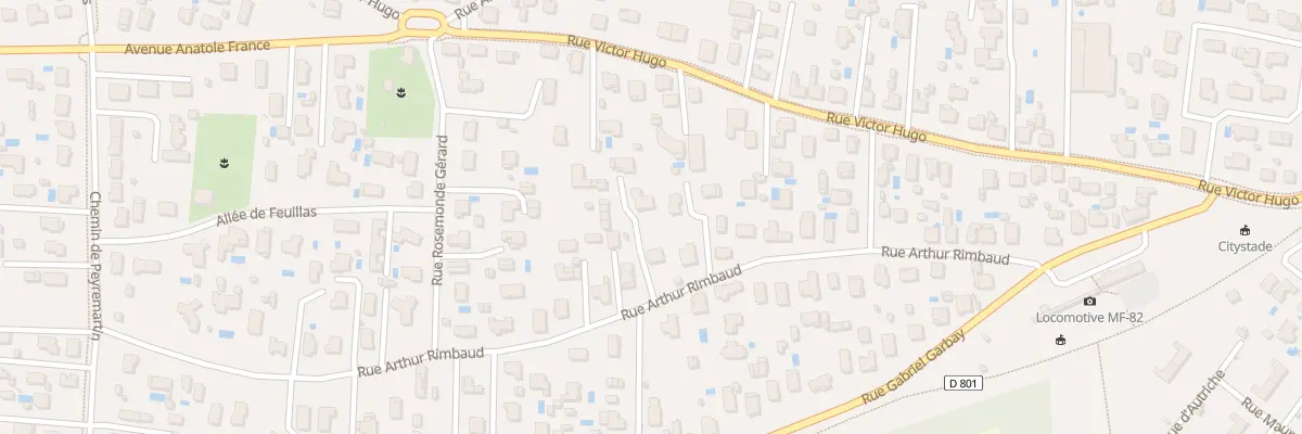 Plan du 31B Rue Arthur Rimbaud à Saint-Médard-en-Jalles