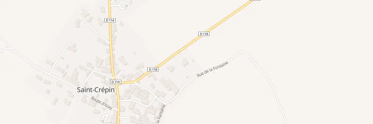 Plan du 10 Rte d’Annezay à Saint-Crépin