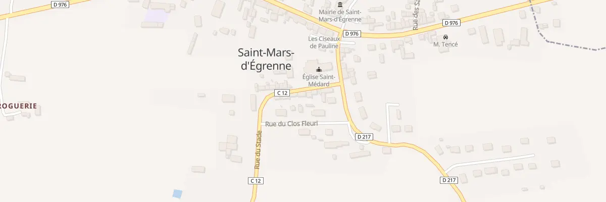 Plan du 7 Rue du Stade à Saint-Mars-d’Égrenne
