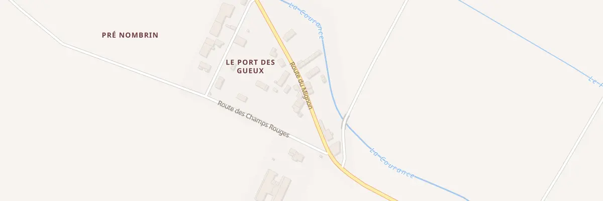Plan du 2 Rte du Mignon à Cram-Chaban