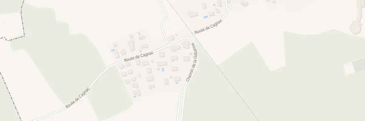 Plan du 21A Rte de Cagnac à Arcins
