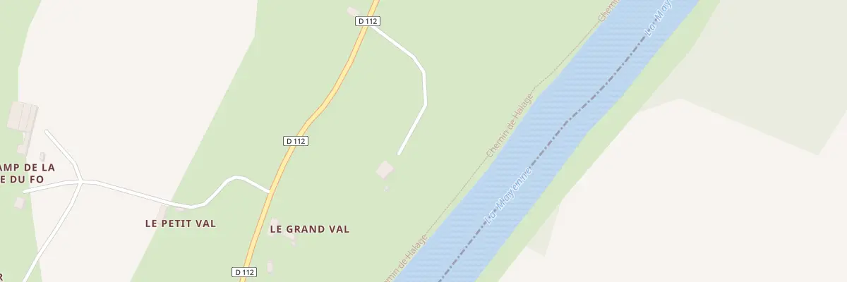 Plan du 1 La Musardiere à Houssay