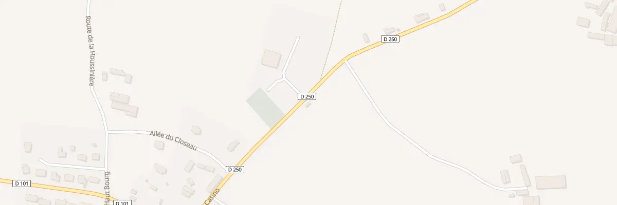 Plan du 5023 Le Motay à Montflours