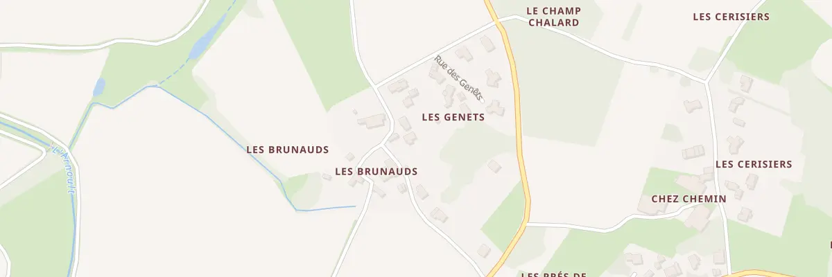 Plan du 30 Rue des Brunauds à Varzay