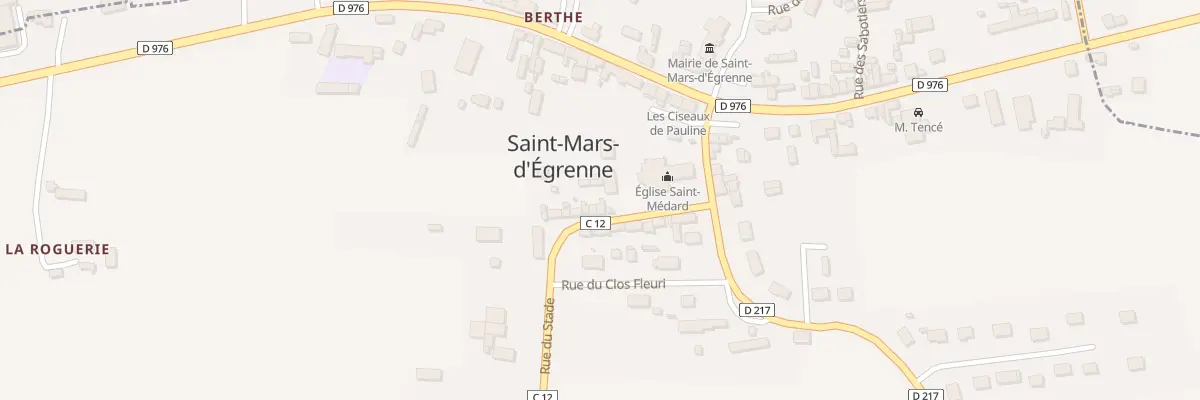Plan du 4 Rue du Stade à Saint-Mars-d’Égrenne