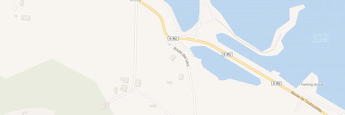 Plan du 867 Rte des Lacs à Nerbis