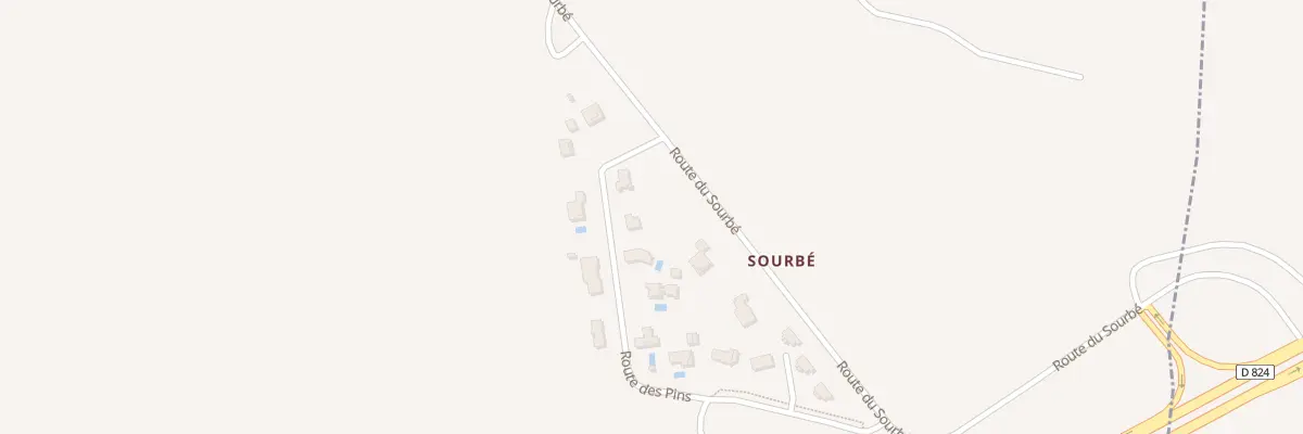 Plan du 16 Rte des Pins à Carcarès-Sainte-Croix
