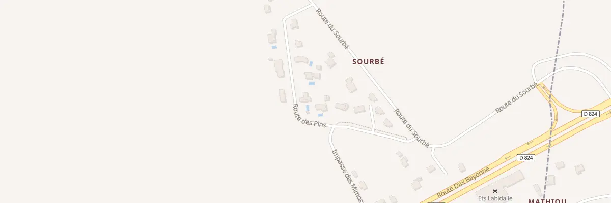 Plan du 10 Rte des Pins à Carcarès-Sainte-Croix