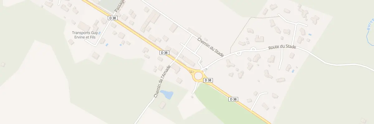 Plan du 595 Av Saint-Saturnin à Ygos-Saint-Saturnin