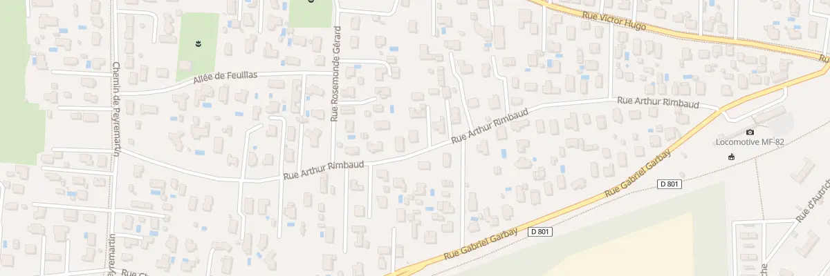 Plan du 41 Rue Arthur Rimbaud à Saint-Médard-en-Jalles