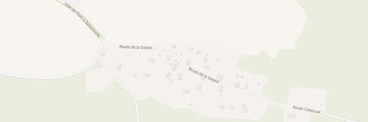 Plan du 1147 Rte de la Gelère à Trensacq