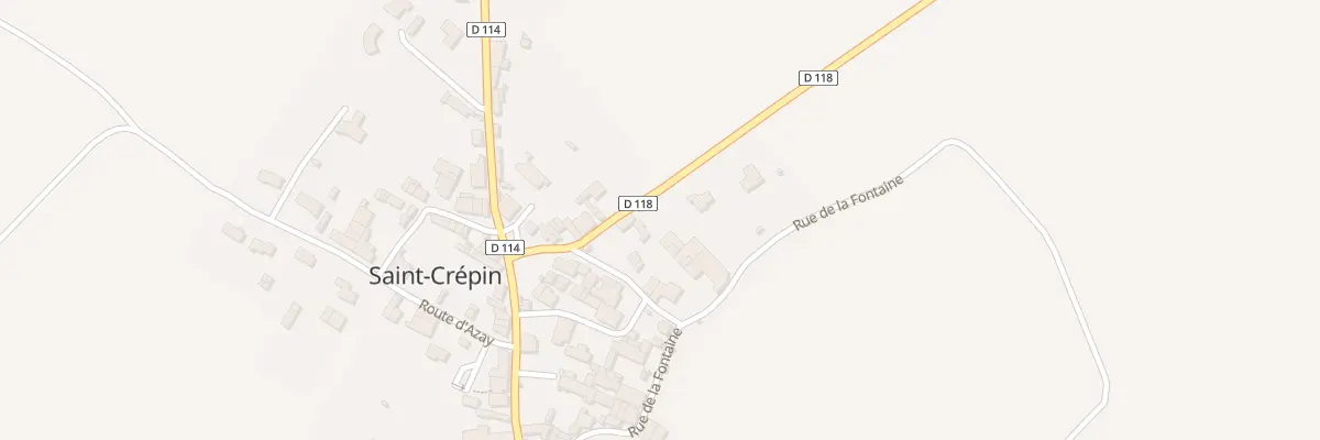 Plan du 6 Rte d’Annezay à Saint-Crépin