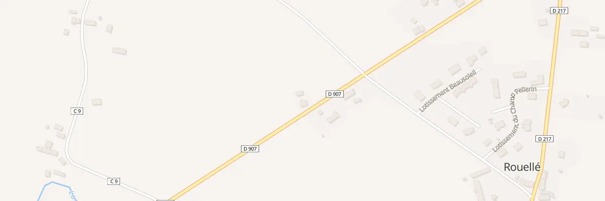 Plan du 5896 Rte de Mortain à Domfront en Poiraie