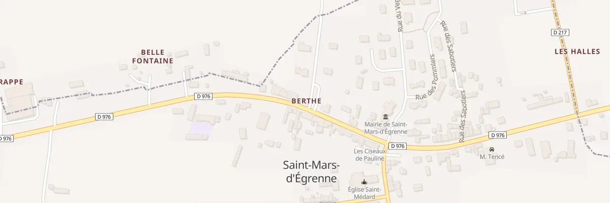 Plan du 10 Rue du Mont St Michel à Saint-Mars-d’Égrenne