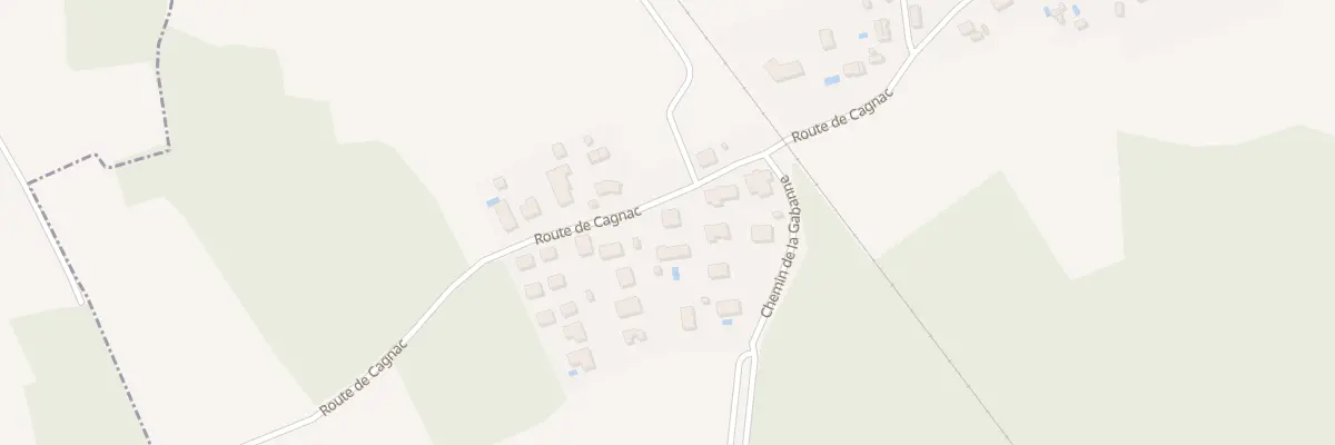 Plan du 23A Rte de Cagnac à Arcins