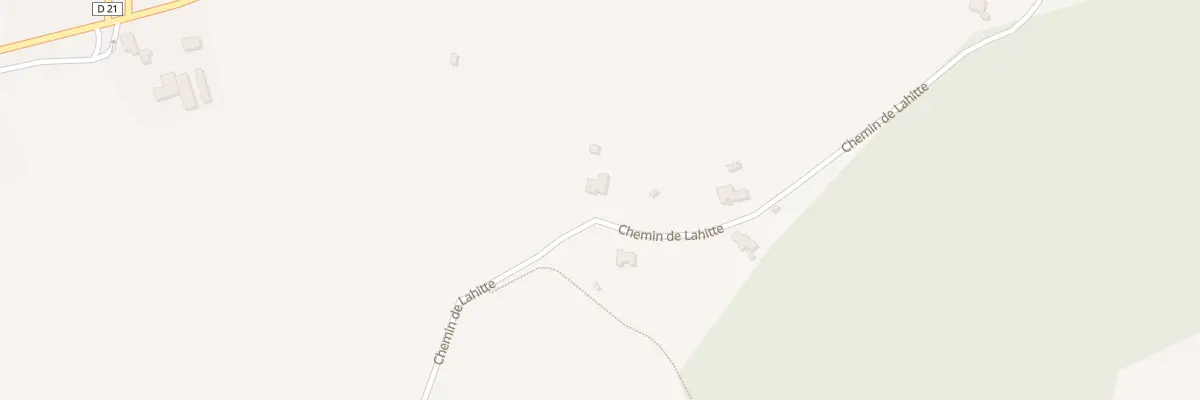 Plan du 345 Che de Lahitte à Amou