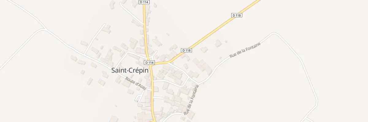Plan du 4 Rte d’Annezay à Saint-Crépin